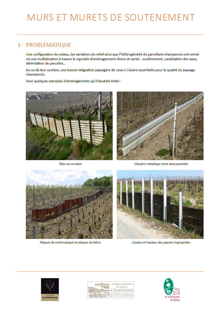 Murs et murets de soutènement