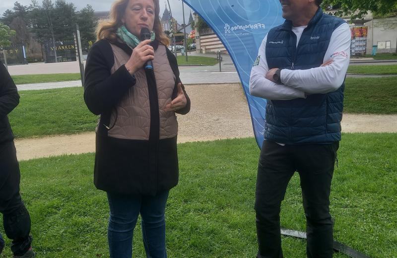 Frédéric Brouet  Président du Comité Marne de la FFRando
